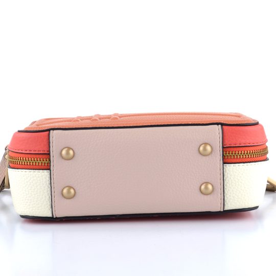 Hispanitas crossbody kabelka Coral/Scarlet/Latte BV253979