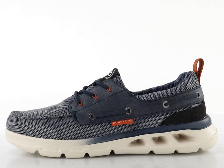 Bugatti pánské polobotky modré 321-AW502-6900