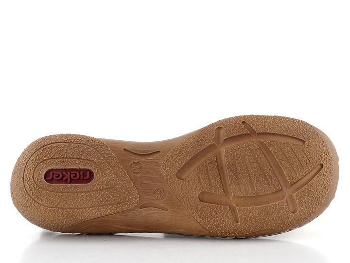 Rieker černé sandály s gumičkami V2870-00