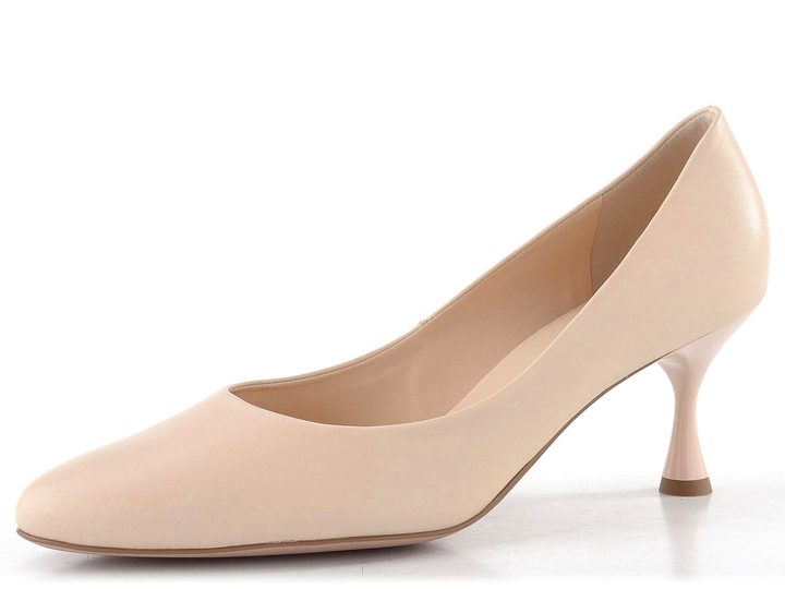 Högl hladké lodičky na štíhlom podpätku sand 0-106000-1300