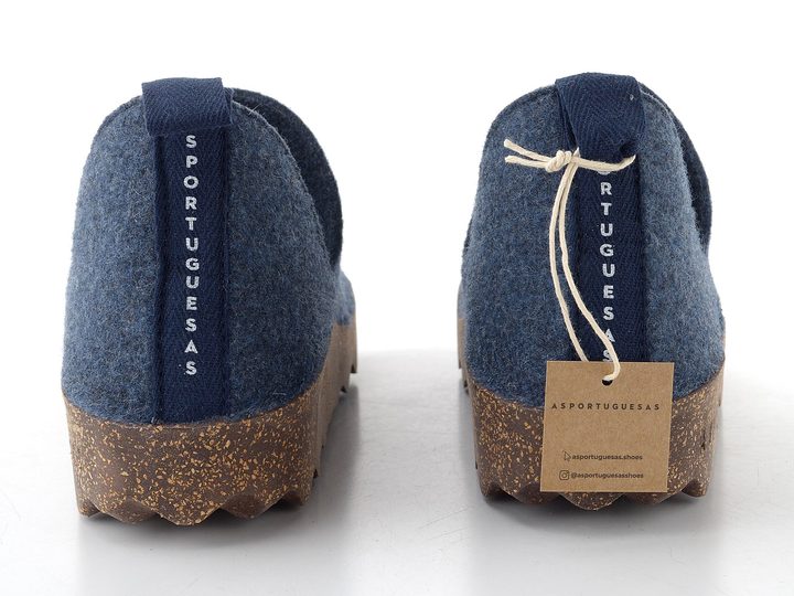 Asportuguesas prozouvací polobotky City blue P018003088