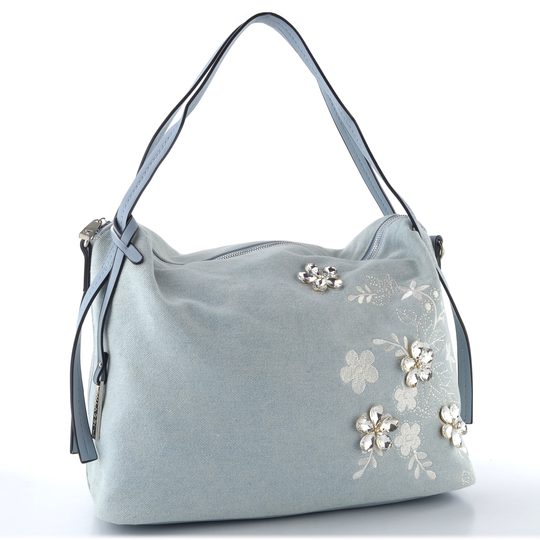 Bulaggi plátěná shopper kabelka Maggie pastel blue BU31-26353
