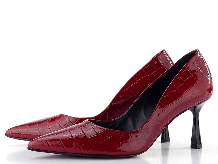 Högl lakované lodičky cabernet 0-117707-4400