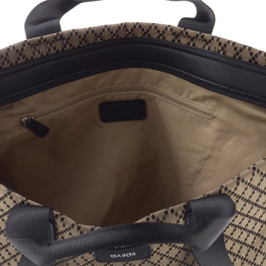 Gabor velká shopper kabelka Helmea taupe 012900