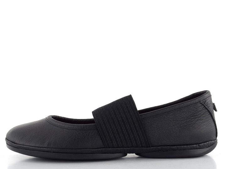 Camper baleríny s páskem černé Right Nina 21595-242
