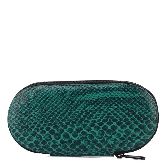 Zelená manikúra se Solingen nůžkami