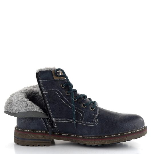 Mustang pánský vyteplený kotník Navy 4201-602-820