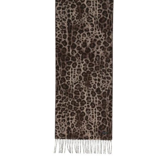 Fraas kašminkový šál s leopardím vzorem 625353-860
