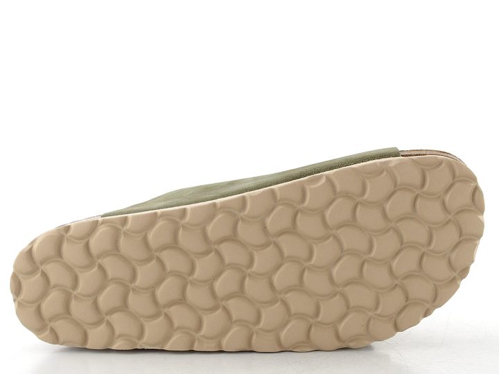 BIO Life pantofle fuzbetové zelené 0014.2985 Lena/924