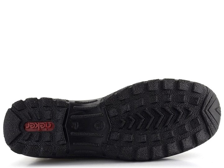 Rieker polobotky s předním zipem a membránou krémové L7153-60