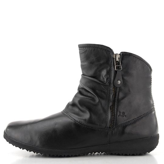 Josef Seibel řasený kotník černý 79724VL971