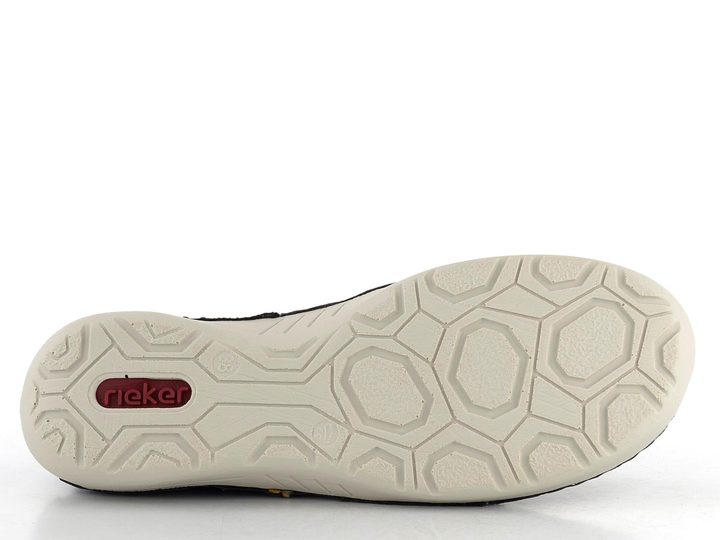 Rieker modré šněrovací polobotky s barevnými doplňky 52528-14