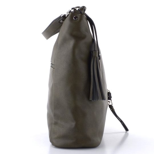 Tamaris velká shopper kabelka Nele oliv 32802