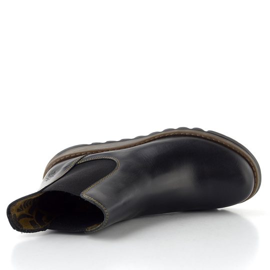 Fly London chelsea kotník black SALV195FLY