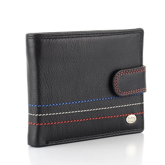 JADI  pánská peněženka se zápinkou a barevným štepem X97-01
