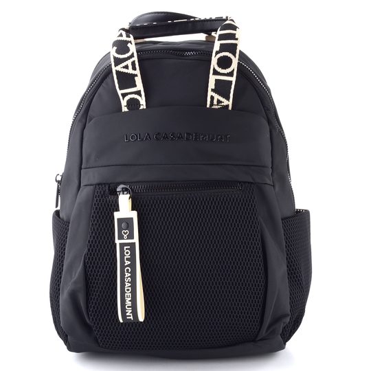 Lola Casademunt nylonový batoh black LS2604005