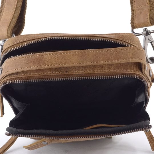 Lagen pánské crossbody camel LG-5153
