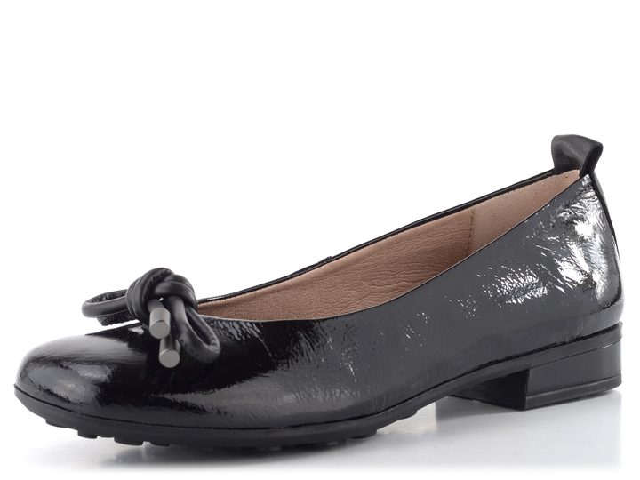 Hispanitas baleríny s mašľou Genova black HI254285