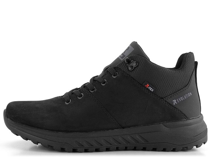 Rieker Revolution pánska členková obuv s membránou čierna U0163-00