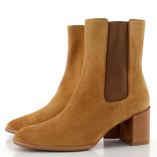 Högl chelsea kotník na podpatku camel 0-106612-1100