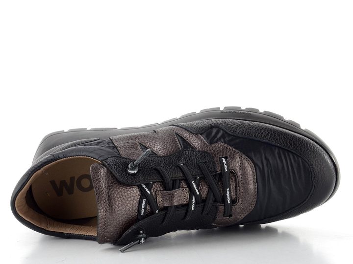 Wonders dámské tenisky na platformě negro/plomo A-2491