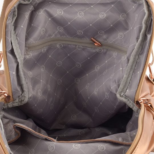 Remonte městský batoh metalický měděný Q0529-31