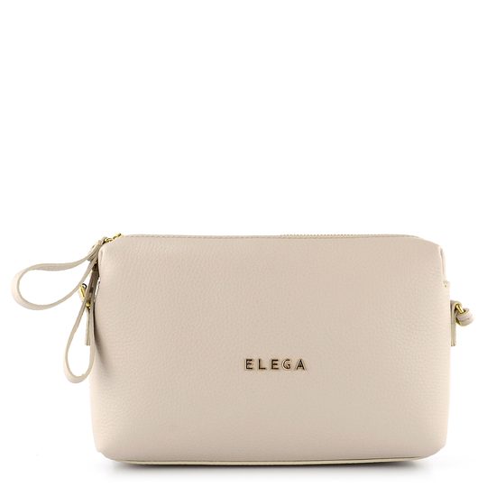 Elega crossbody malá béžová smotanová 69287