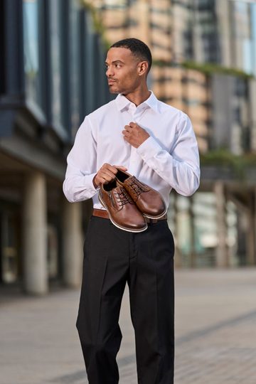 Rieker pánske poltopánky so zipsom hnedé 14412-24