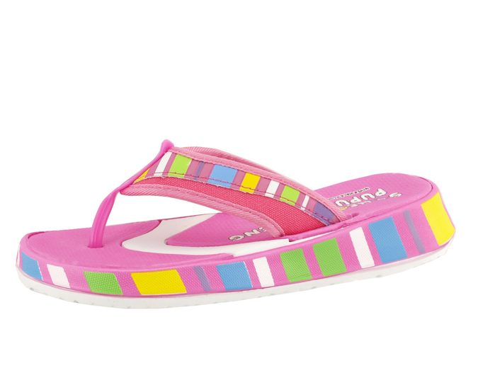Jadi žabky růžové/multicolor