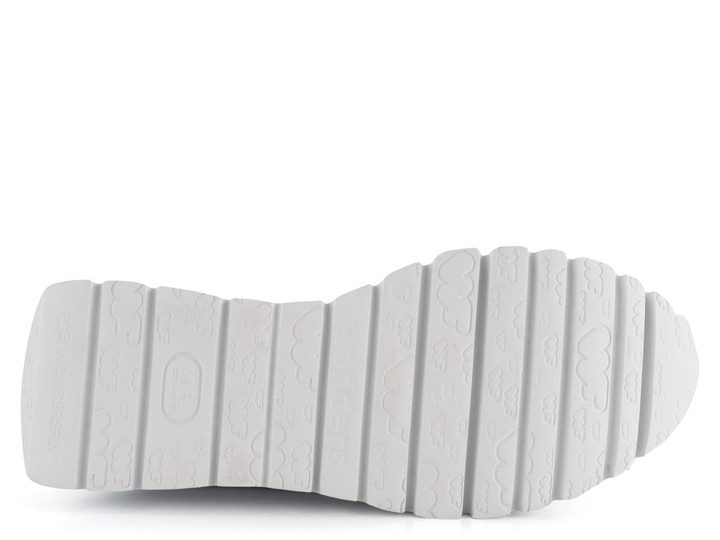 Wonders mokasíny na platformě metalické Plata A-2462