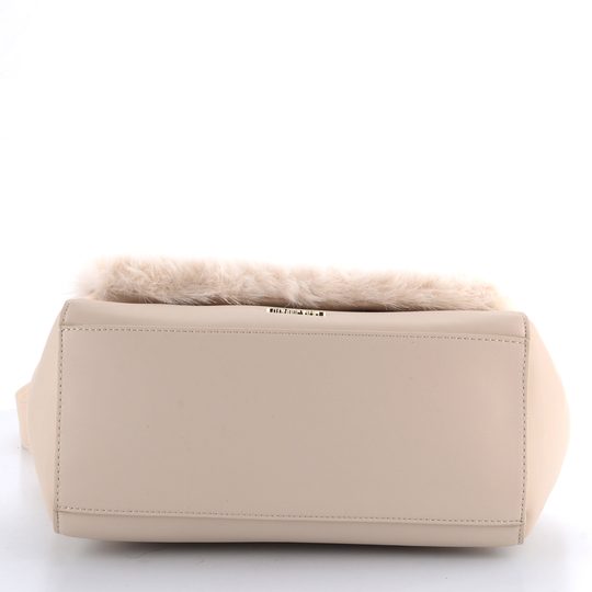 Tamaris veľká klopová kabelka s vlasom Catharina Beige 33311