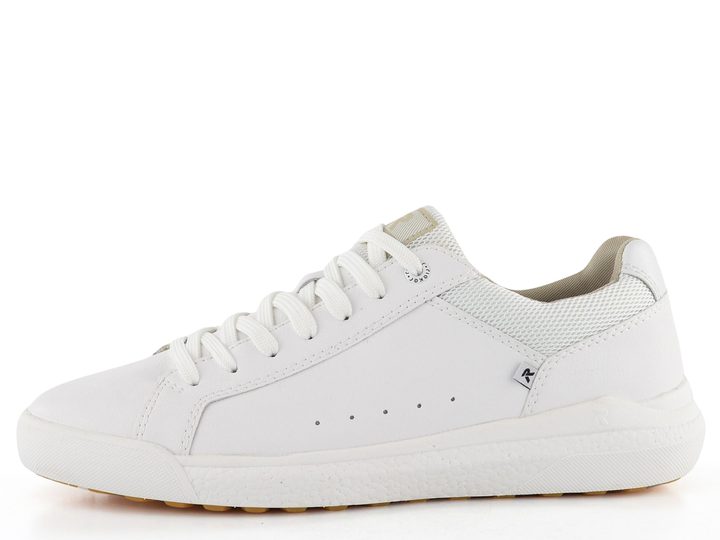 Rieker pánske biele sneakers U1100-80