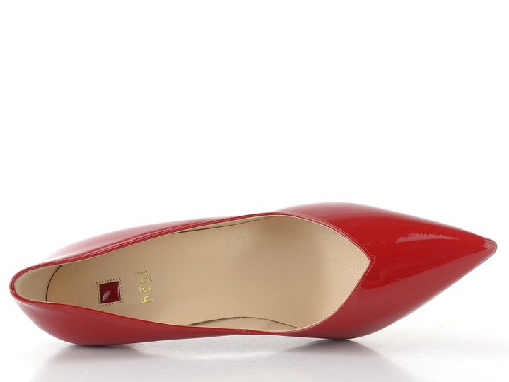 Högl lakované lodičky red 0-176704-4000