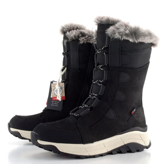 Rieker Revolution sněhule s membránou černé W0070-00