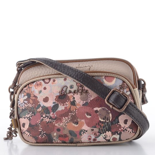 Anekke malá béžová/barevná crossbody kabelka 43653-445
