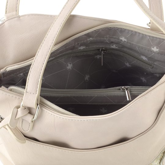 Rieker kabelka 2v1 ivory/beige H1025-60