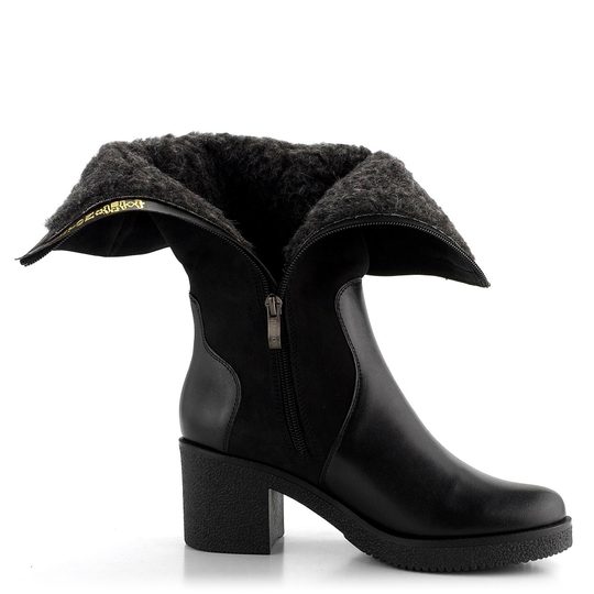 Barton dámské polokozačky černé 8123