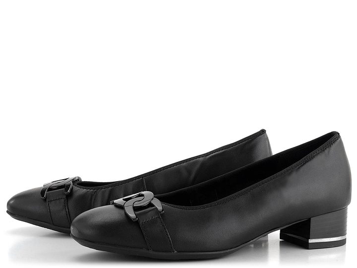 Ara širšie lodičky Graz Black 12-11806-15