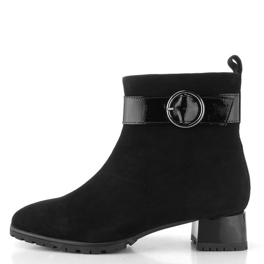 Ara dámský širší kotník na podpatku Graz Black 12-20012-01