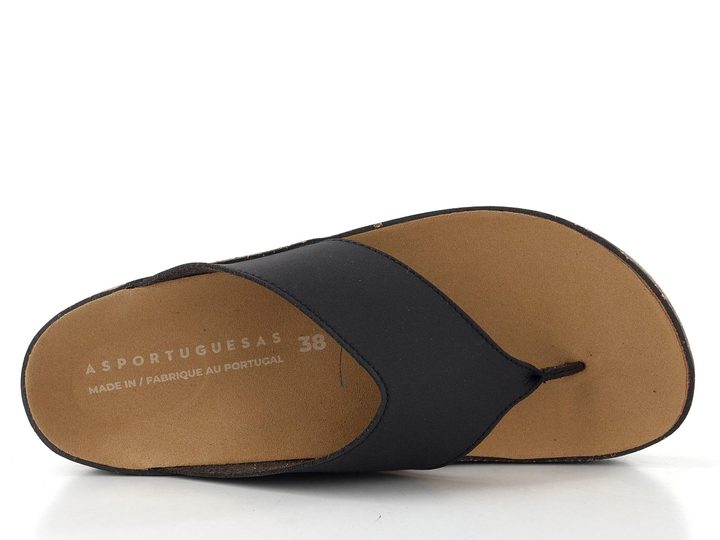 Asportuguesas dámské žabky Cami L černé P018223015