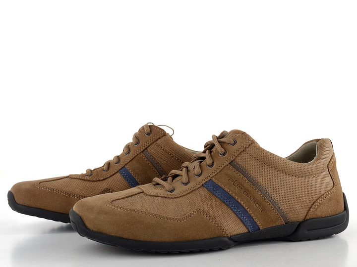 Pius Gabor pánske kožené poltopánky svetlo hnedé 1137.10.22