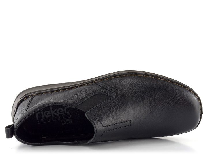 Rieker pánské prozouvací polobotky černé 05264-00
