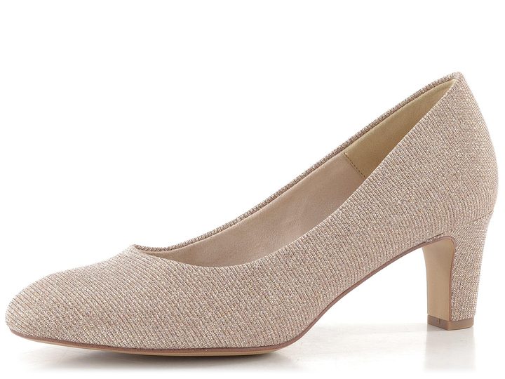 Tamaris třpytivé lodičky rose glam 1-22418-41