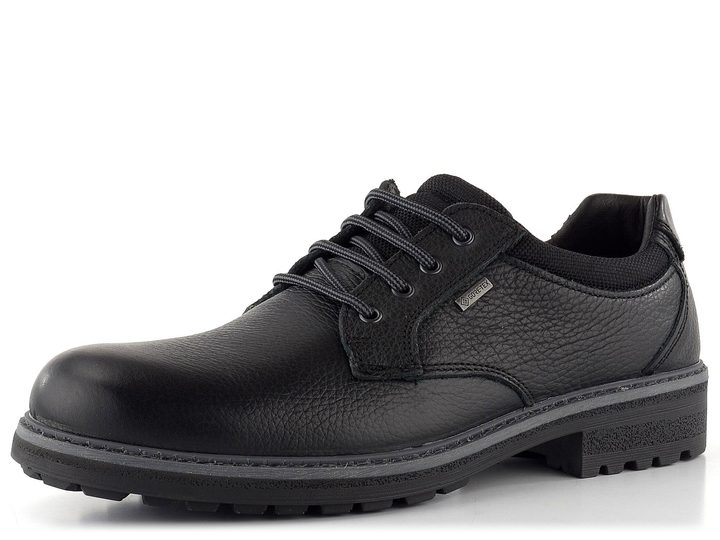 Ara pánské kožené polobotky s Gore-Tex Black Frederik 11-24716-01