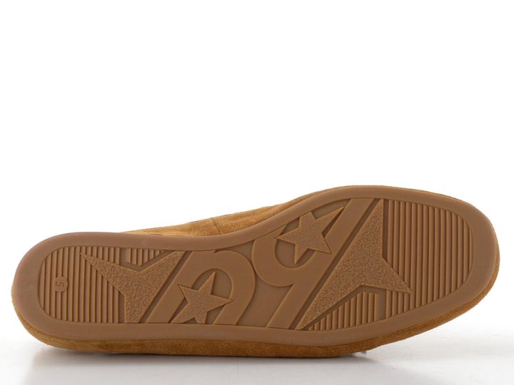 Högl semišové polobotky s beránkem camel 2-100638-1100