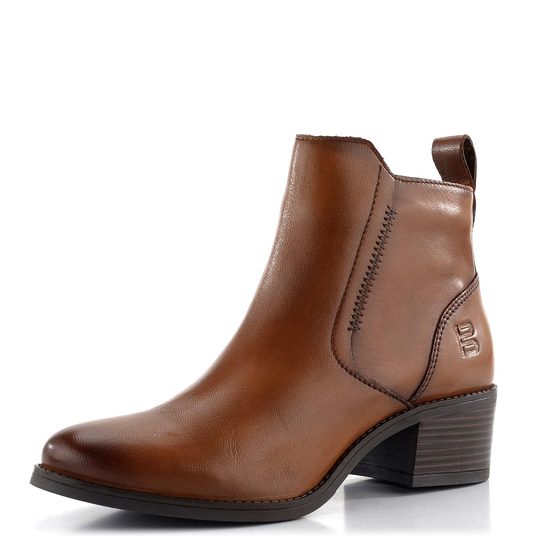 Bagatt kotník na podpatku Cognac D15-AMQ31-4000