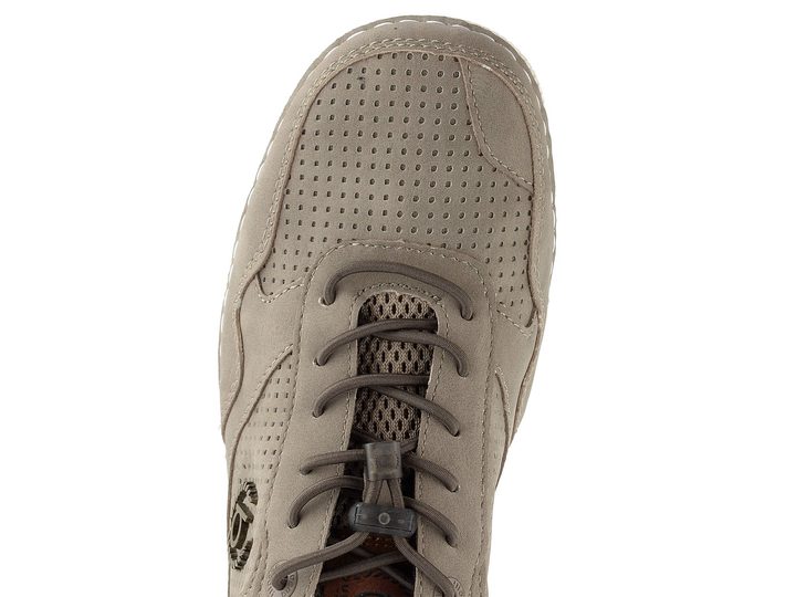 Bugatti béžové kombinované polobotky 321-48010-5000