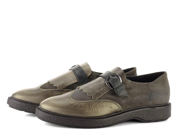 Geox poltopánky metalické kombinované D745WC0CG23