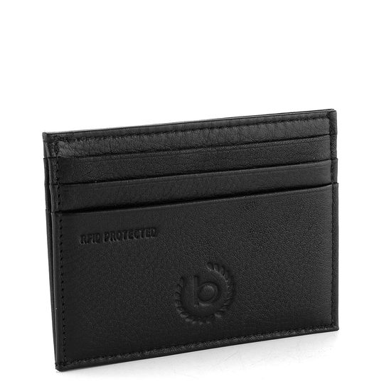 Bugatti vreckové puzdro na karty čierne 49118201