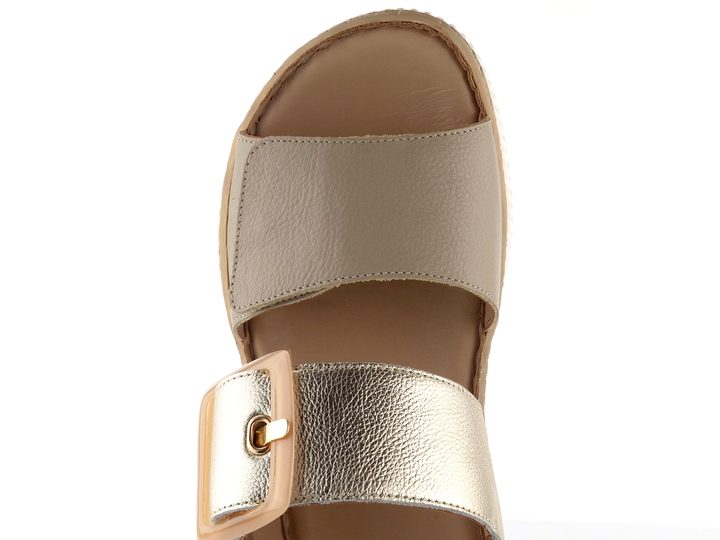 Ara dámské sandály Capri Sand/Platin 12-39104-08